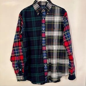🥷🏿🥷🏿🥷🏿POLO RALPH LAUREN MEN`S CLASSIC FIT PERFORMANCE PATCHWORK PLAID